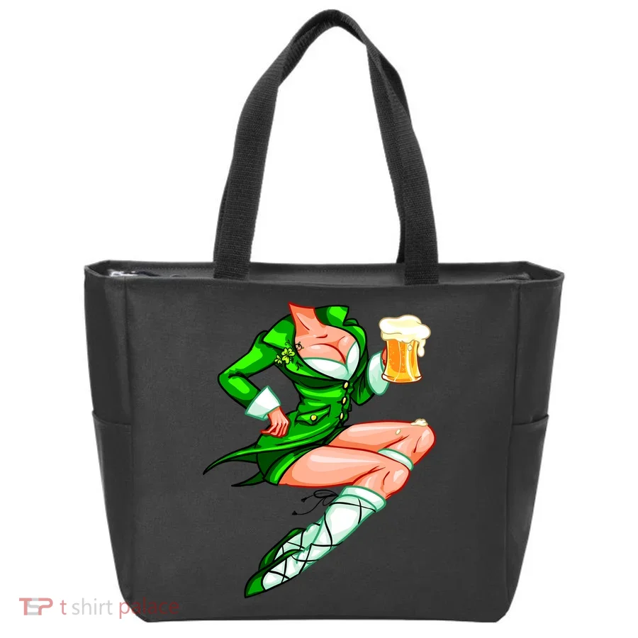 Original Sexy Irish Gril St. Patrick's Day Beer Tote Bag
