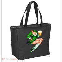 Original Sexy Irish Gril St. Patrick's Day Beer Tote Bag thumb 2