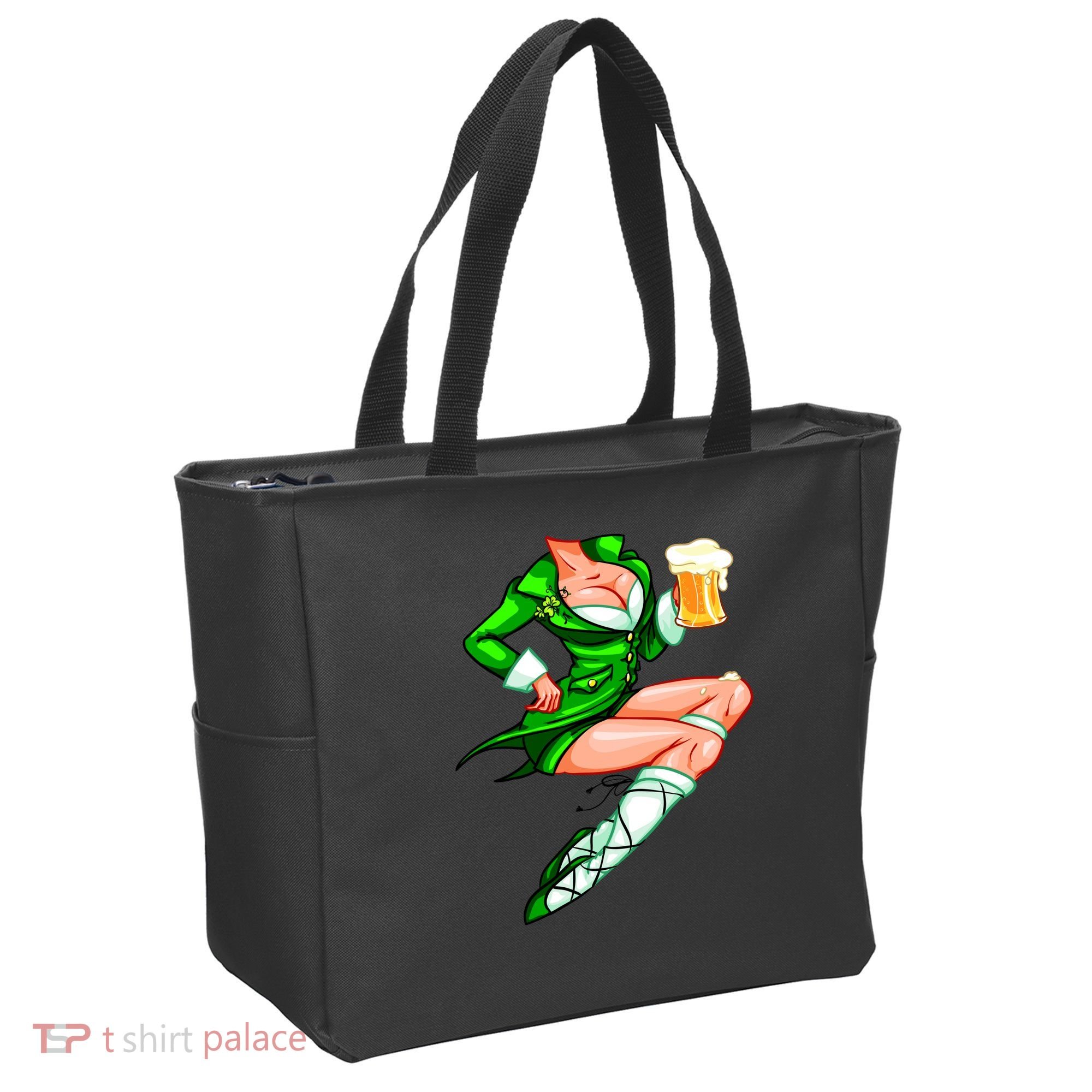Original Sexy Irish Gril St. Patrick's Day Beer Tote Bag