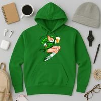 Original Sexy Irish Gril St. Patrick's Day Beer Hoodie thumb 3