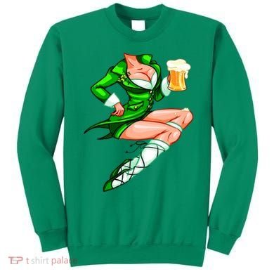Original Sexy Irish Gril St. Patrick's Day Beer Sweatshirt