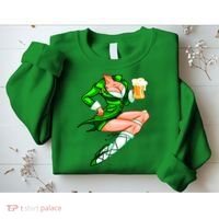 Original Sexy Irish Gril St. Patrick's Day Beer Sweatshirt thumb 2