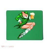 Original Sexy Irish Gril St. Patrick's Day Beer Mousepad thumb 0