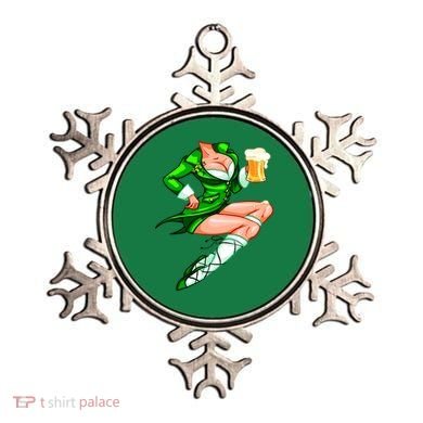 Original Sexy Irish Gril St. Patrick's Day Beer Ornament