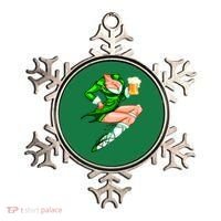 Original Sexy Irish Gril St. Patrick's Day Beer Ornament thumb 0