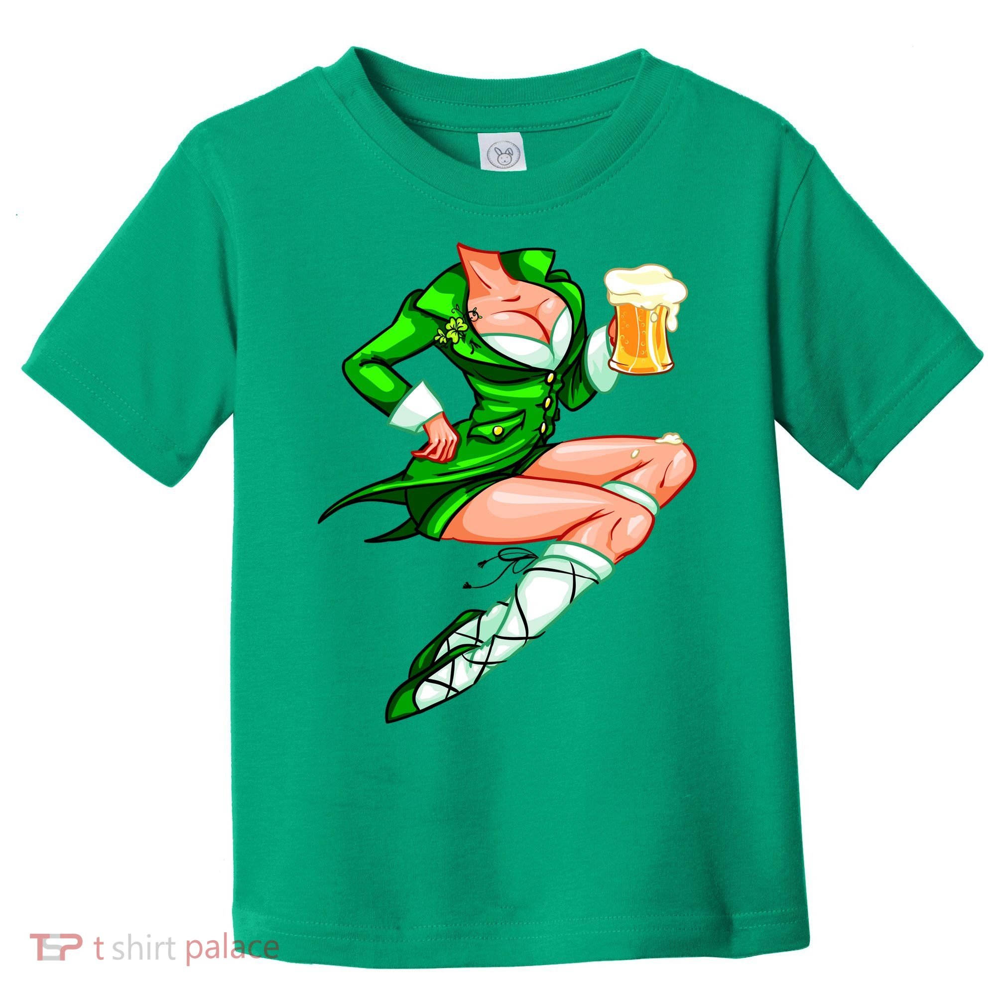 Original Sexy Irish Gril St. Patrick's Day Beer Toddler T-Shirt
