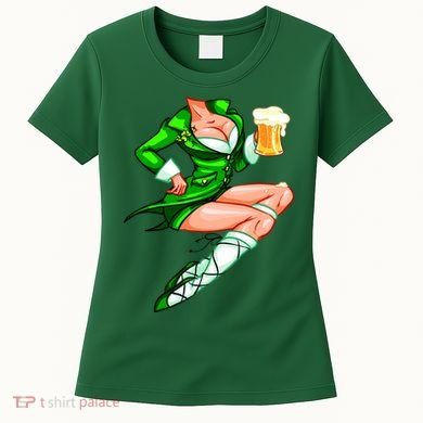 Original Sexy Irish Gril St. Patrick's Day Beer Women's T-Shirt