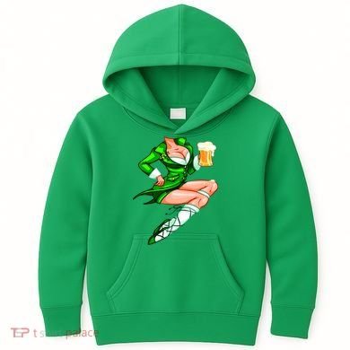 Original Sexy Irish Gril St. Patrick's Day Beer Kids Hoodie