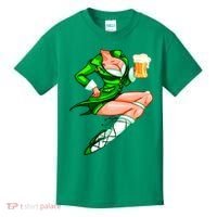 Original Sexy Irish Gril St. Patrick's Day Beer Kids T-Shirt thumb 0