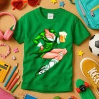 Original Sexy Irish Gril St. Patrick's Day Beer Kids T-Shirt thumb 3