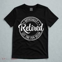 Officially Retired Let The Fun Begin T-Shirt thumb 5