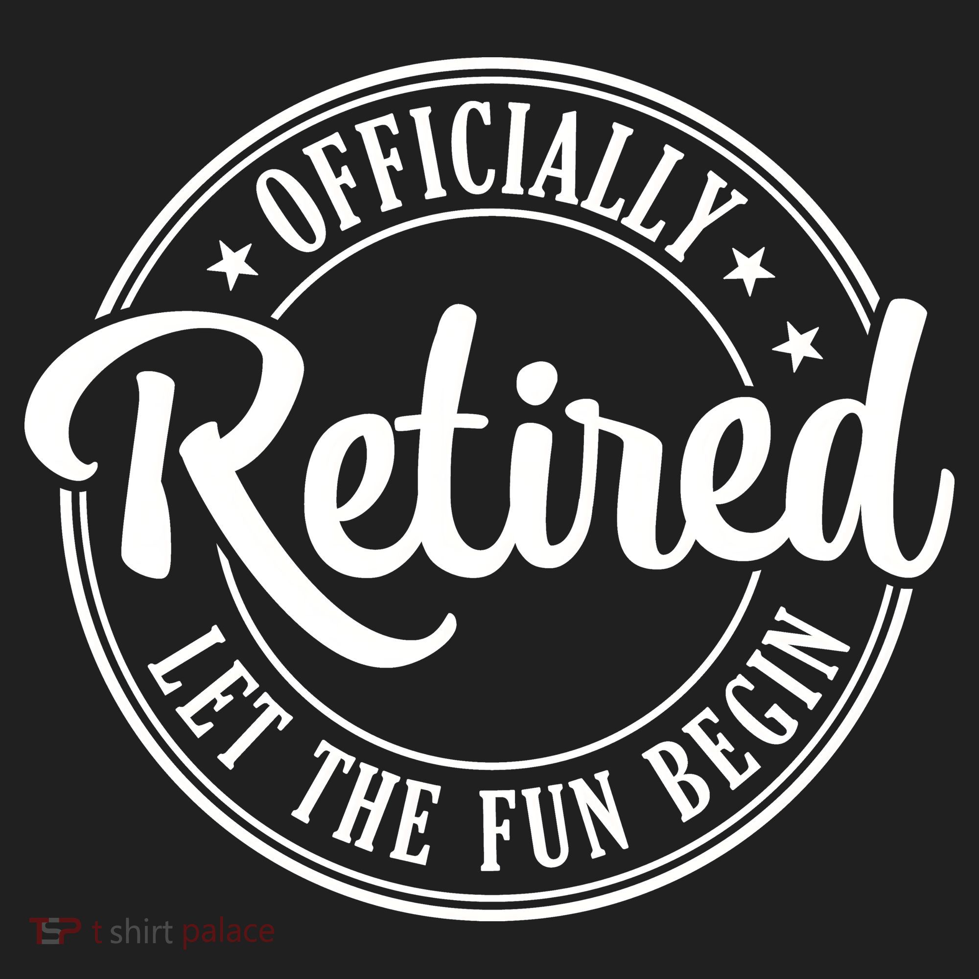 Officially Retired Let The Fun Begin Tumbler
