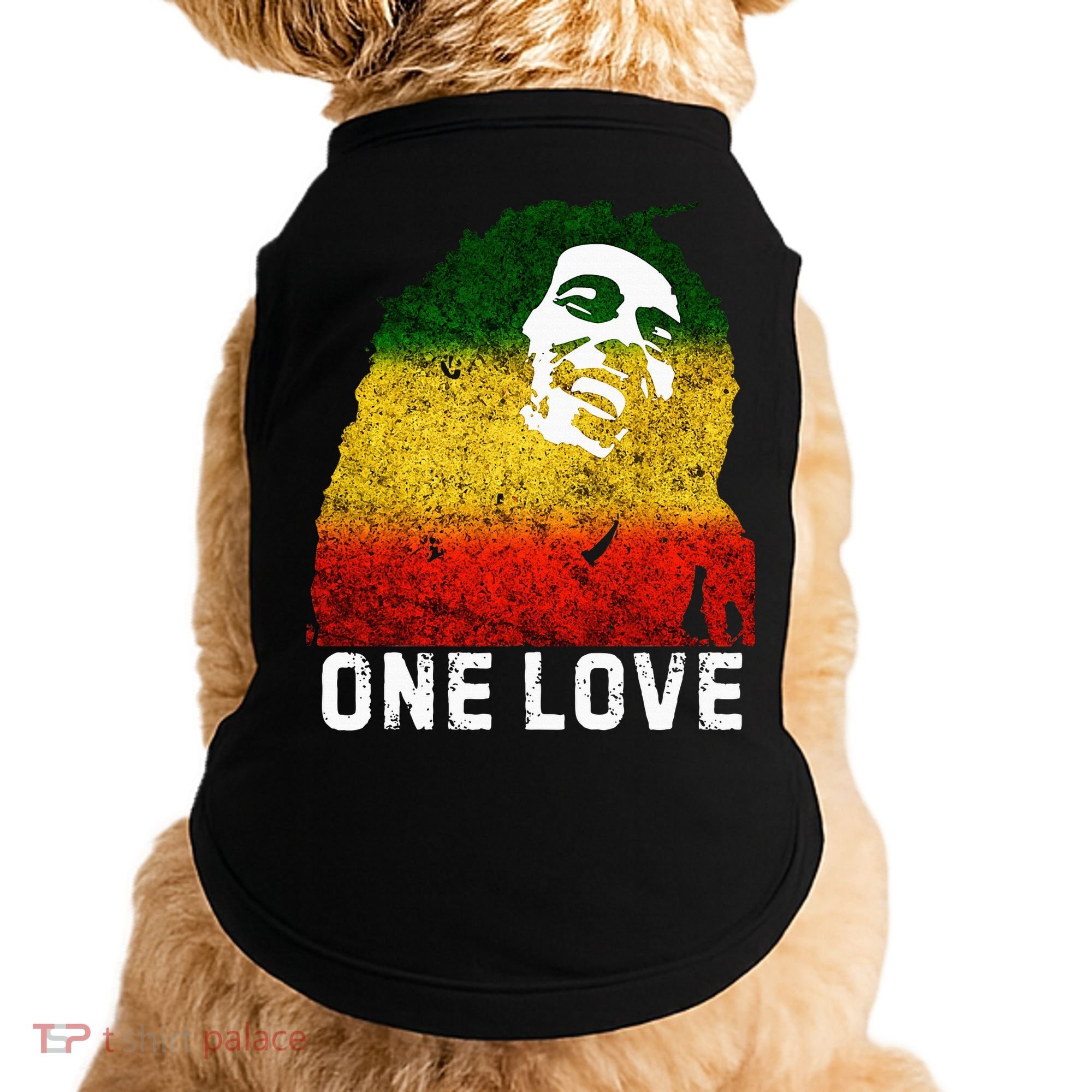 One Reggae Love Reggae Music Rastafarian Jamaica Rock Roots Doggie Tank