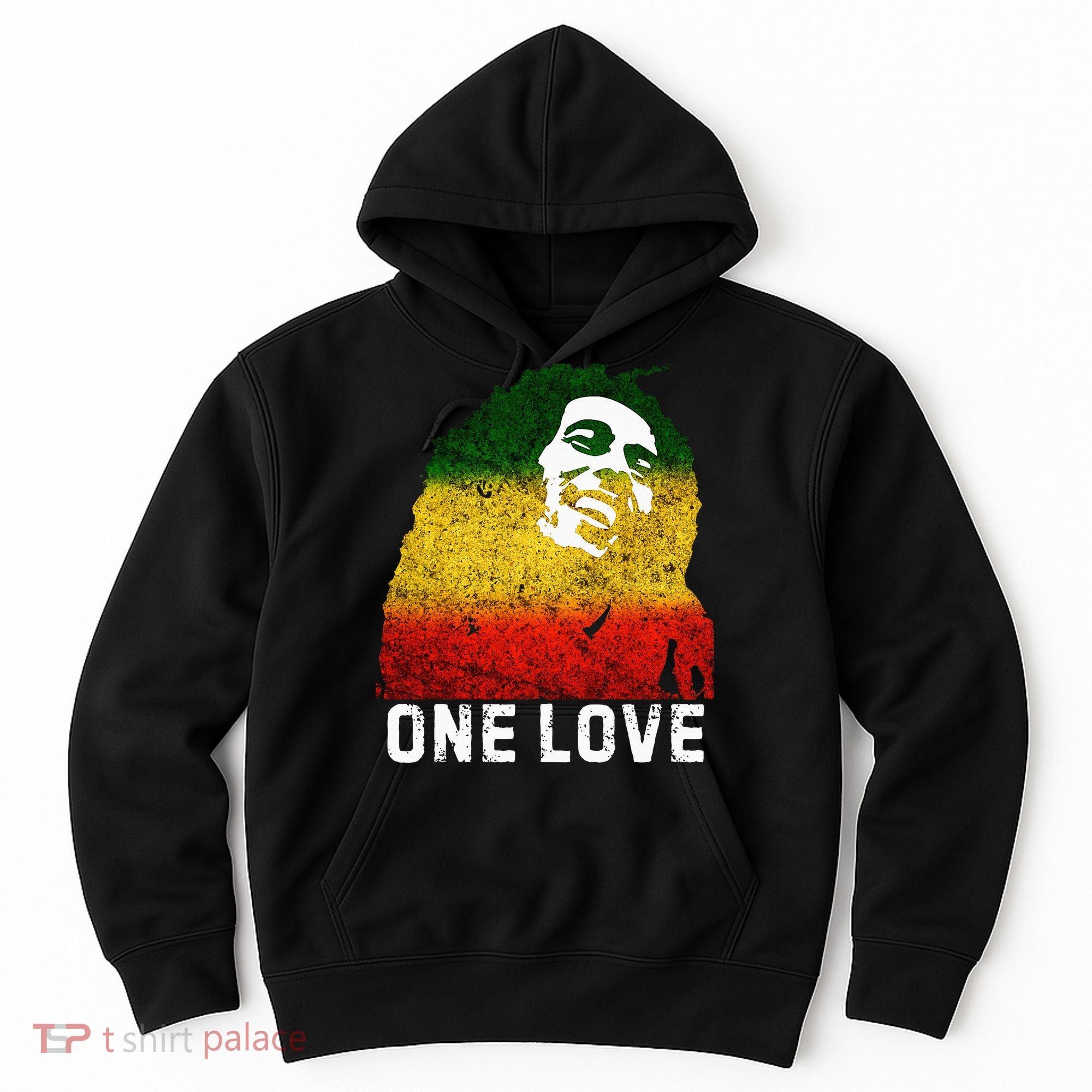 One Reggae Love Reggae Music Rastafarian Jamaica Rock Roots Hoodie