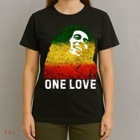 One Reggae Love Reggae Music Rastafarian Jamaica Rock Roots T-Shirt thumb 4