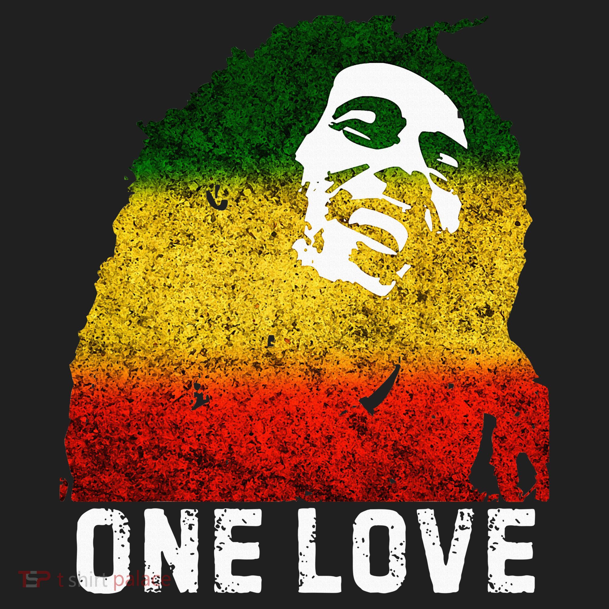 One Reggae Love Reggae Music Rastafarian Jamaica Rock Roots District V.I.T. Heavyweight Hoodie