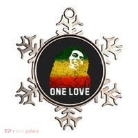 One Reggae Love Reggae Music Rastafarian Jamaica Rock Roots Ornament thumb 0