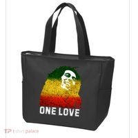 One Reggae Love Reggae Music Rastafarian Jamaica Rock Roots Tote Bag thumb 3