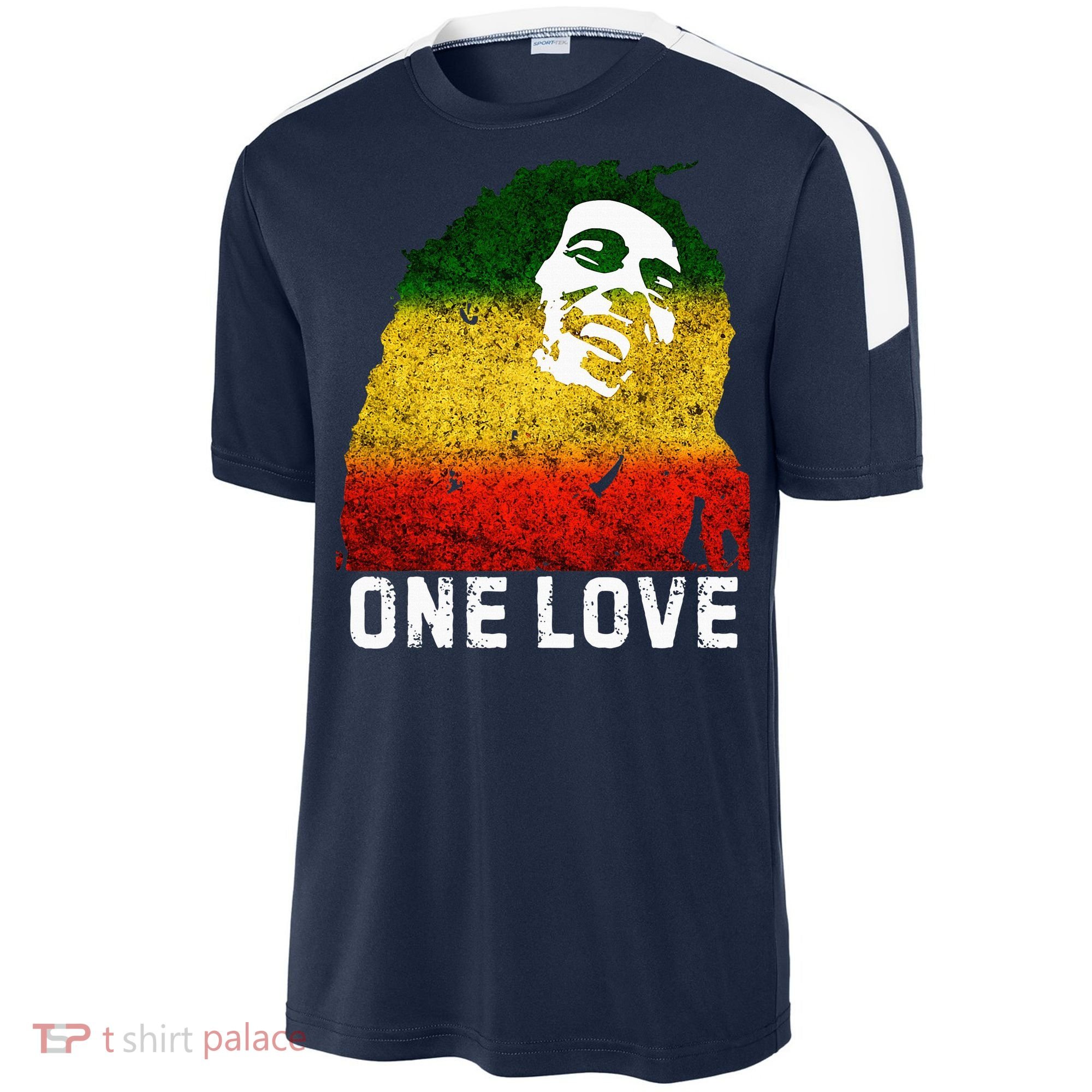 One Reggae Love Reggae Music Rastafarian Jamaica Rock Roots Sport-Tek Competitor United Soccer Jersey