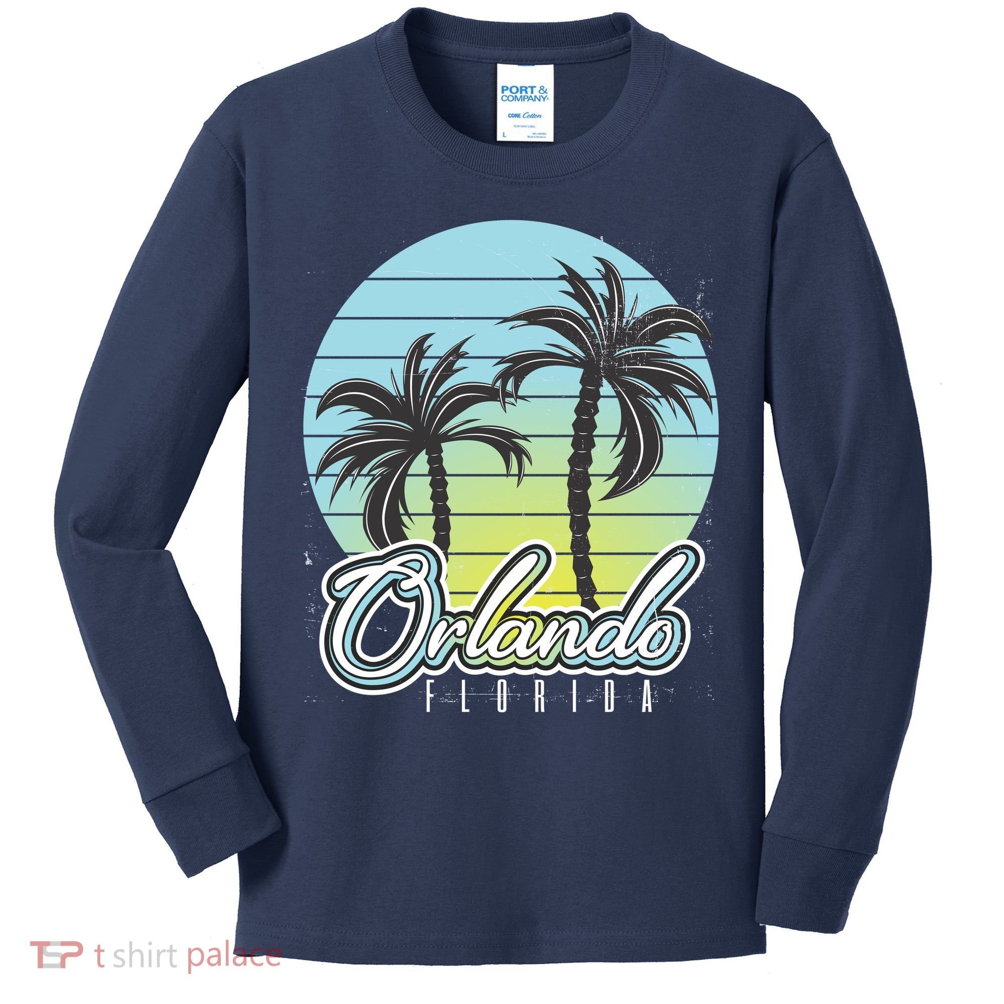 Orlando Kids Long Sleeve Shirt