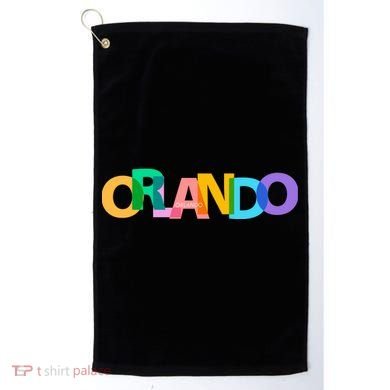 Orlando Colorful Golf Towel