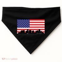 Orlando Florida American Flag USA-Made Doggie Bandana thumb 0