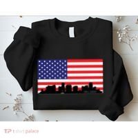 Orlando Florida American Flag Sweatshirt thumb 2