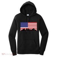 Orlando Florida American Flag Women's Hoodie thumb 0