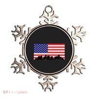 Orlando Florida American Flag Ornament thumb 0