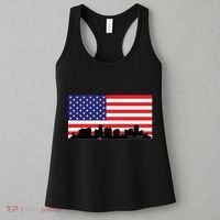 Orlando Florida American Flag Women's Tank Top thumb 3