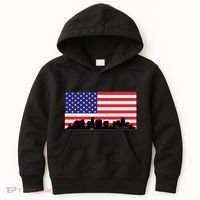Orlando Florida American Flag Kids Hoodie thumb 0