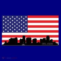 Orlando Florida American Flag Coffee Mug thumb 5