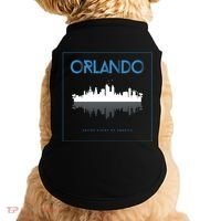 Orlando Florida City Skyline Doggie Tank thumb 0