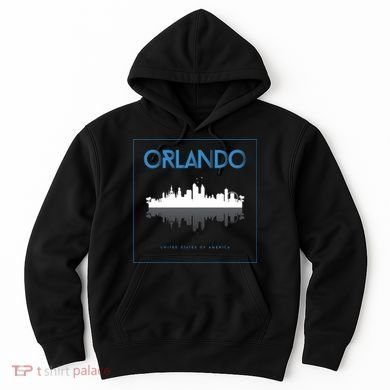 Orlando Florida City Skyline Hoodie
