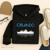 Orlando Florida City Skyline Hoodie thumb 4