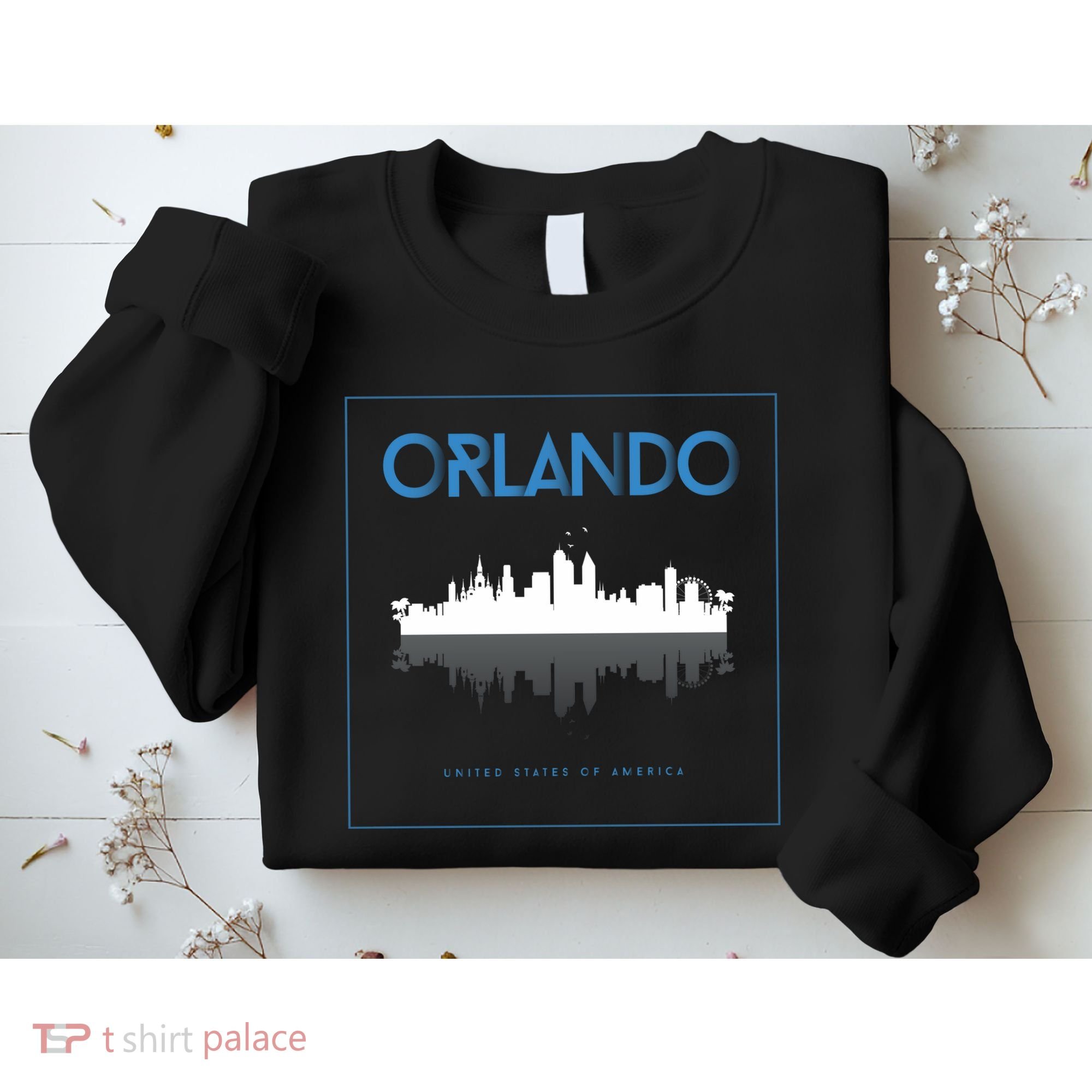 Orlando Florida City Skyline Sweatshirt
