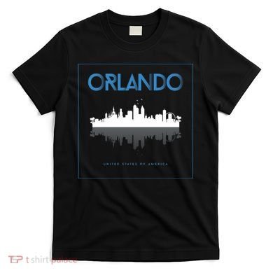 Orlando Florida City Skyline T-Shirt