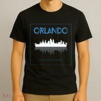 Orlando Florida City Skyline T-Shirt thumb 3