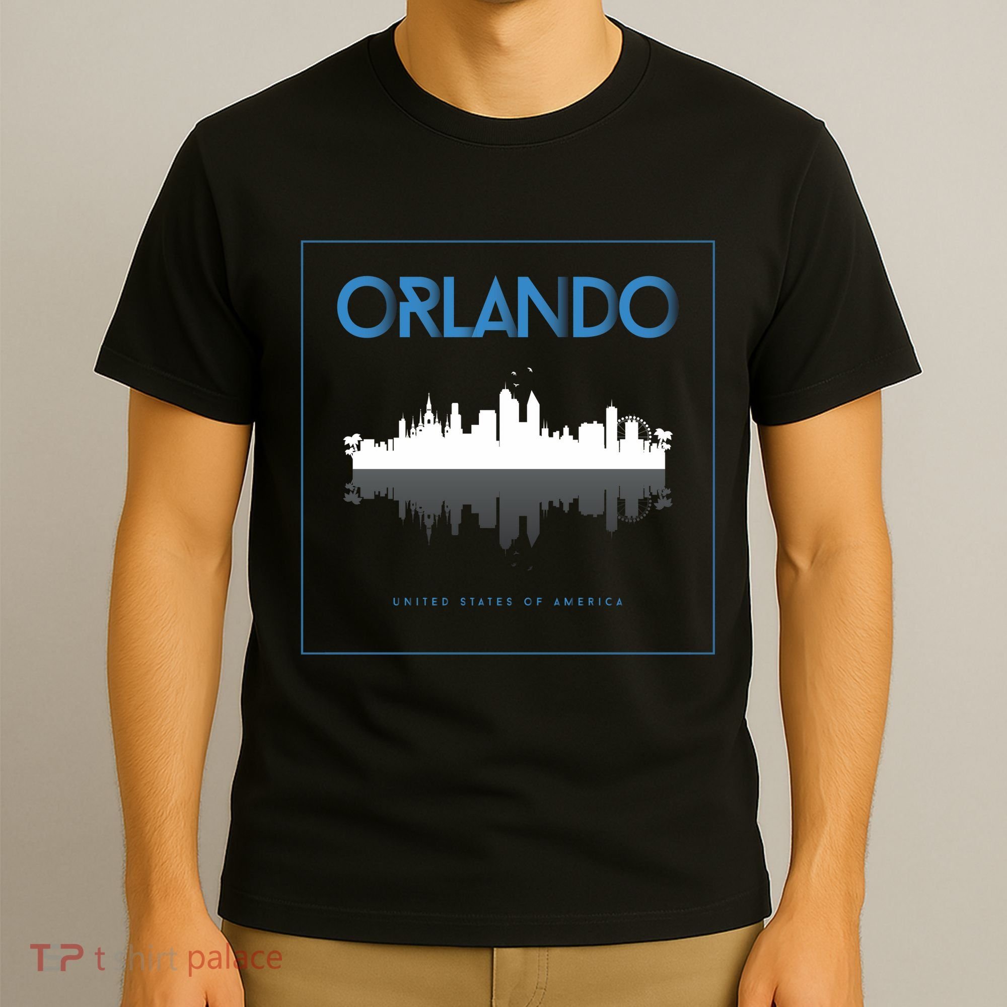 Orlando Florida City Skyline T-Shirt