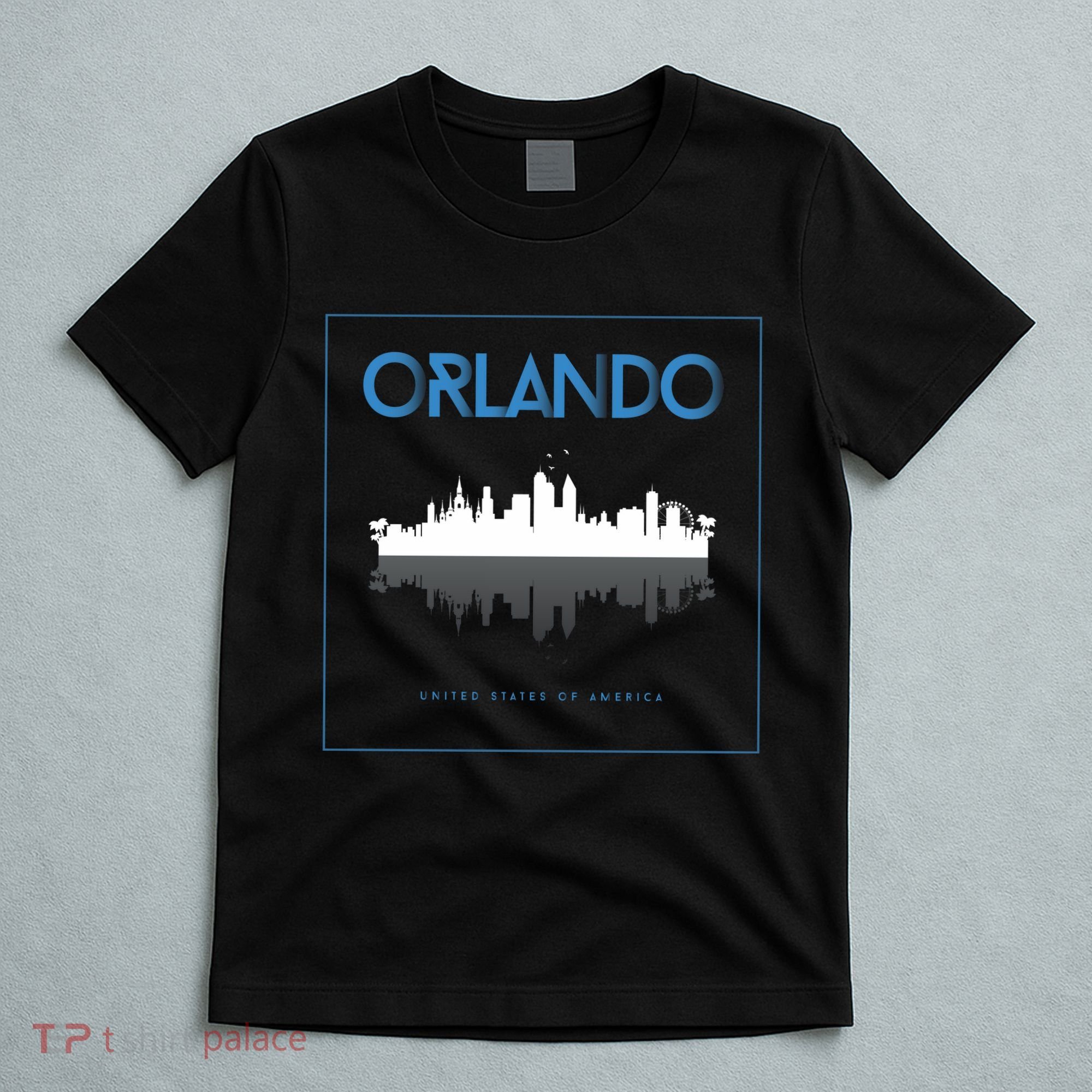 Orlando Florida City Skyline T-Shirt