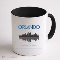 Orlando Florida City Skyline Coffee Mug thumb 1