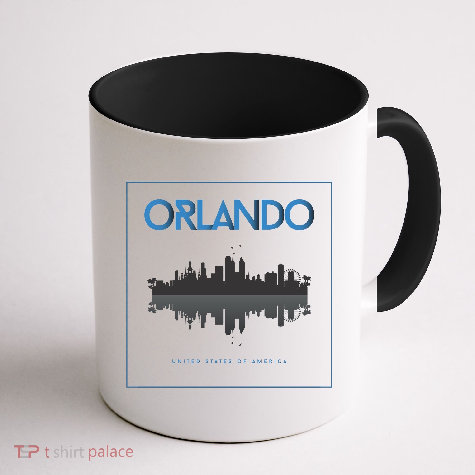 Orlando Florida City Skyline Coffee Mug