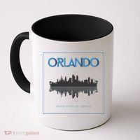 Orlando Florida City Skyline Coffee Mug thumb 0