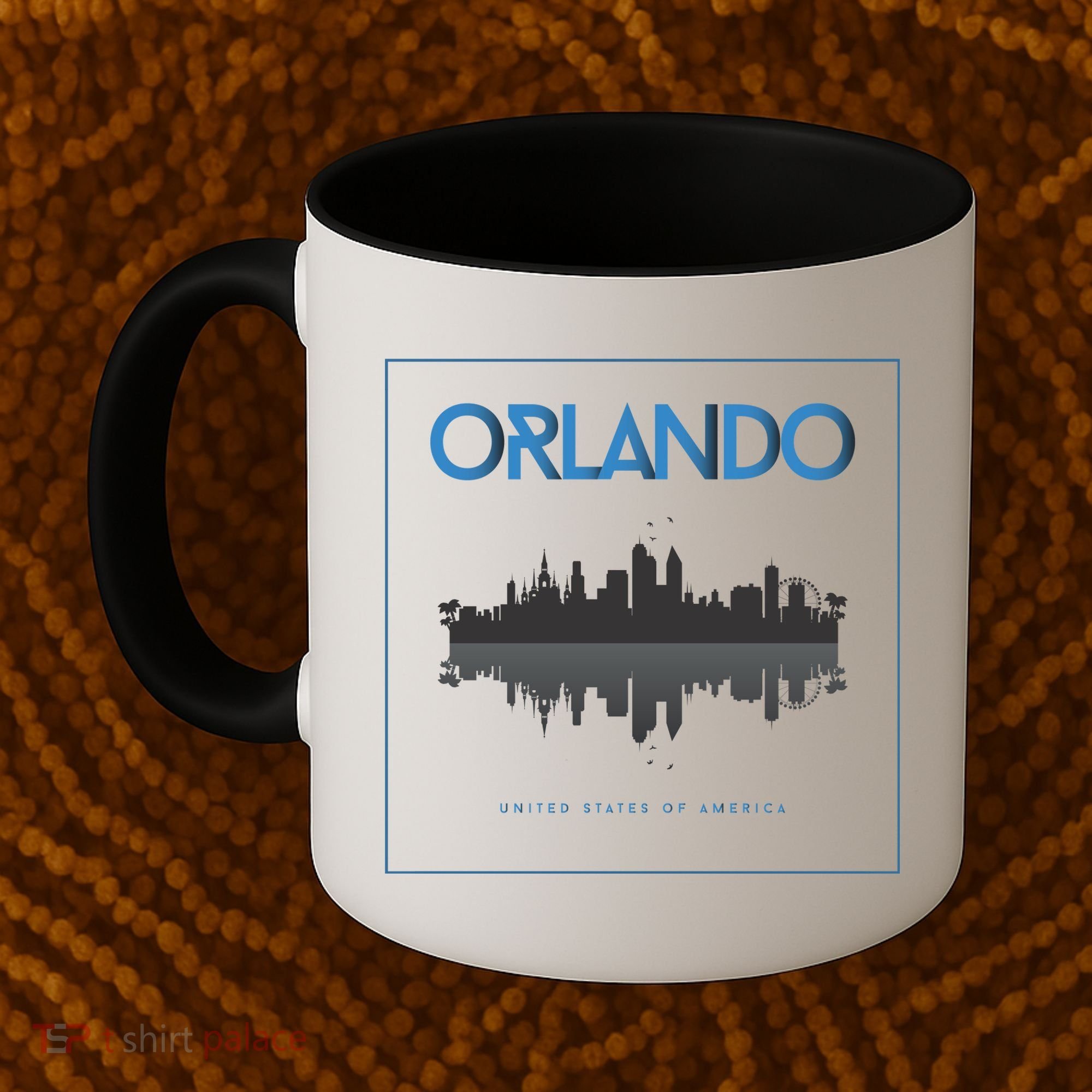Orlando Florida City Skyline Coffee Mug