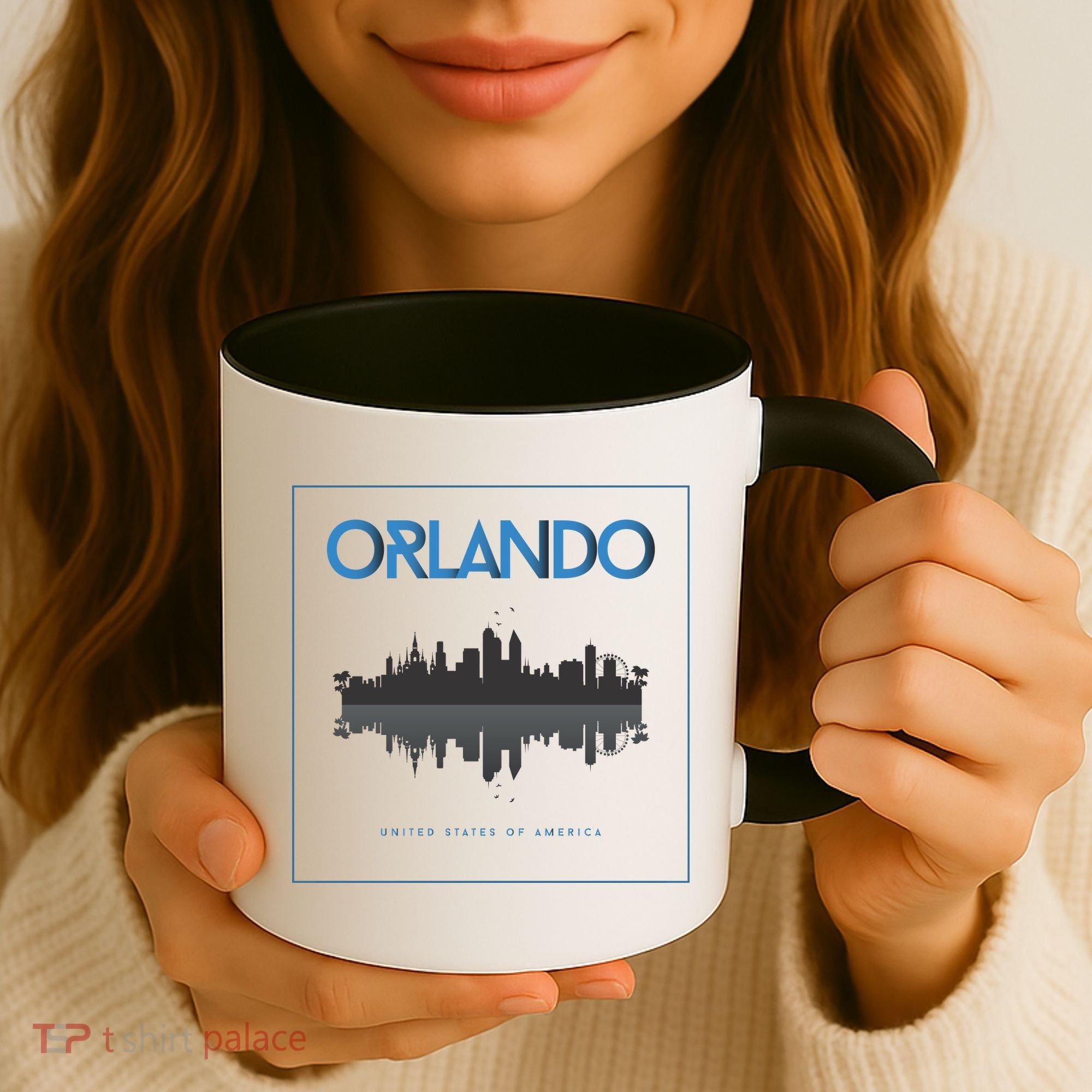 Orlando Florida City Skyline Coffee Mug