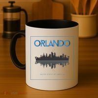 Orlando Florida City Skyline Coffee Mug thumb 4