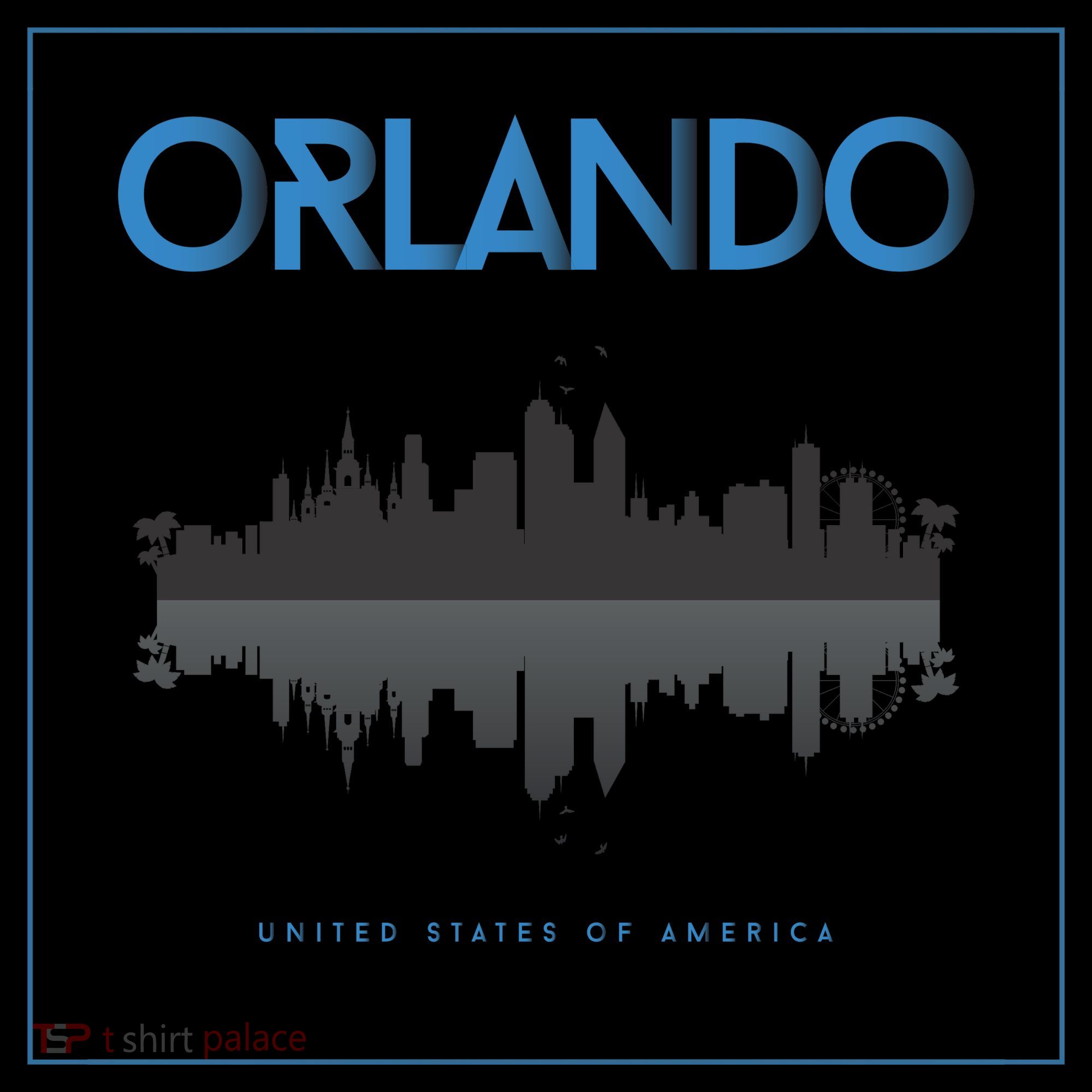 Orlando Florida City Skyline Coffee Mug