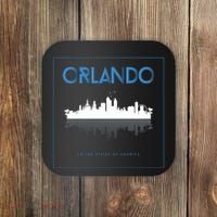 Orlando Florida City Skyline Coaster thumb 0