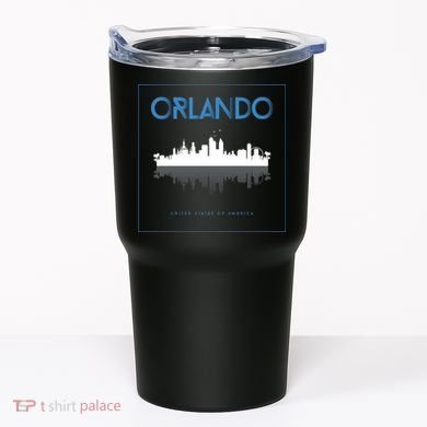 Orlando Florida City Skyline Tumbler