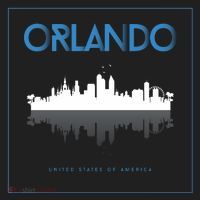 Orlando Florida City Skyline Tumbler thumb 3